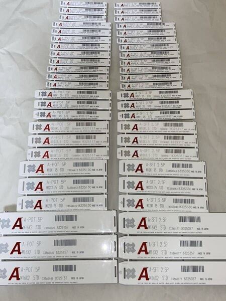 OSG Aタップ M3〜M16 ポイント スパイラル 各3本計48本セット 新品 未使用品 未開封品 送料無料
