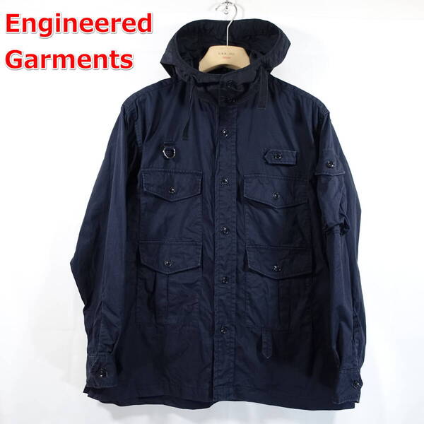【良品】エンジニアードガーメンツ フィッシングシャツ Engineered Garments (Fishing Over Shirt - High Count Twill) サイズS 黒