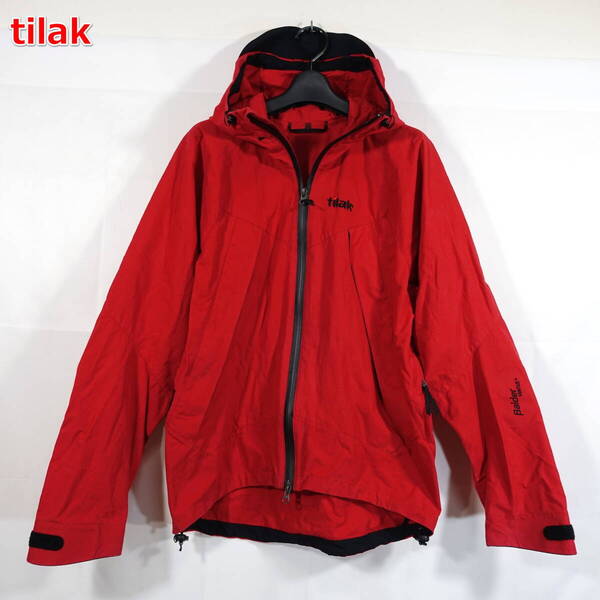 【定番】ティラック マウンテンパーカー balder Jacket Tilak サイズXS 赤