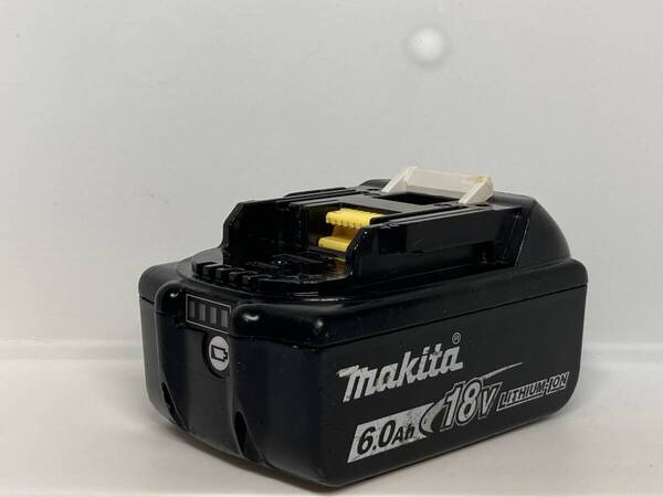 【送料0】純正!マキタ バッテリー 18v 6.0Ah【BL1860B】残量表示あり 税無 Makita /6127