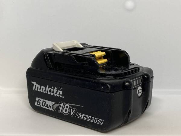 【送料0】純正!マキタ バッテリー 18v 6.0Ah【BL1860B】残量表示あり 税無 Makita /7626