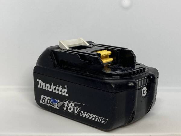 【送料0】純正!マキタ バッテリー 18v 6.0Ah【BL1860B】残量表示あり 税無 Makita /4232