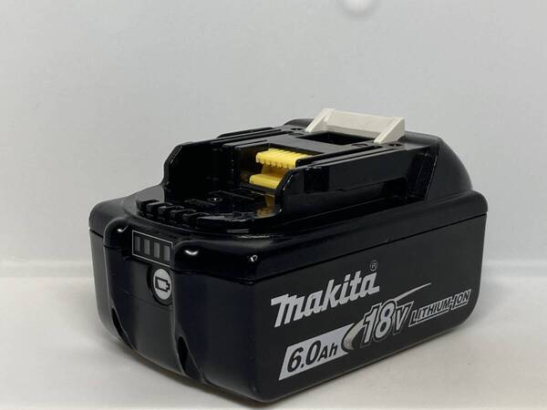 【送料0】純正!マキタ バッテリー 18v 6.0Ah【BL1860B】残量表示あり 税無 Makita /7208