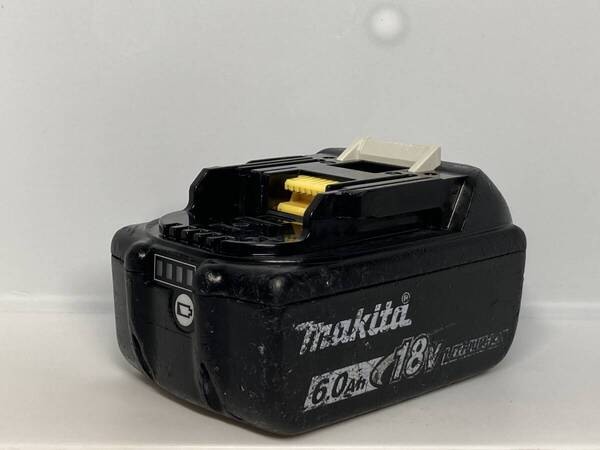 【送料0】純正!マキタ バッテリー 18v 6.0Ah【BL1860B】残量表示あり 税無 Makita /7271