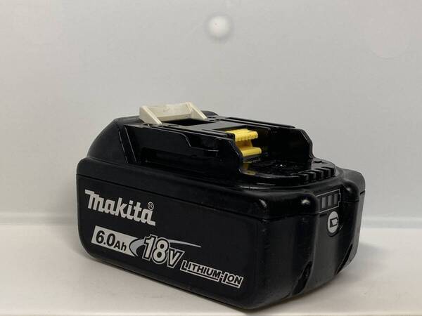 【送料0】純正!マキタ バッテリー 18v 6.0Ah【BL1860B】残量表示あり 税無 Makita /7586