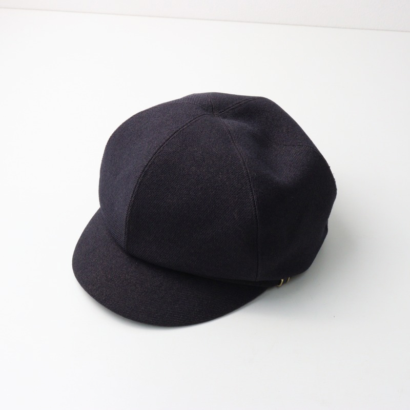 【極美品】CA4LA アシンメトリーキャスケット　日本製ブラック MAY FELT5(ONESIZE BLACK): キャスケット｜帽子通販｜CA4LA