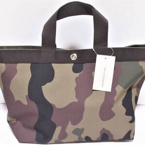 ★Herve Chapelier エルベシャプリエ 704W コーデュラスクエアトート M ハンドバッグ カモフラージュ