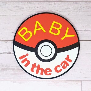 Baby in car マグネットステッカー ベイビーベビーインカー ポケモン