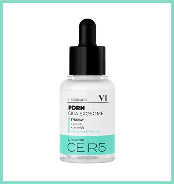 <新品>VT cosmetics PDRN CICA エクソソーム R5 ファーミング アンプル 30ml 美容液 アンプル セラム 保湿 ハリツヤ 韓国コスメ