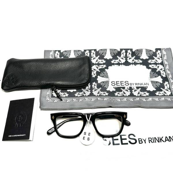 超希少◇Chrome Hearts クロムハーツ AMBIDIXTROUS フローラルテンプル メガネ サングラス アイウェア ブラック ゴールド ユニセックス