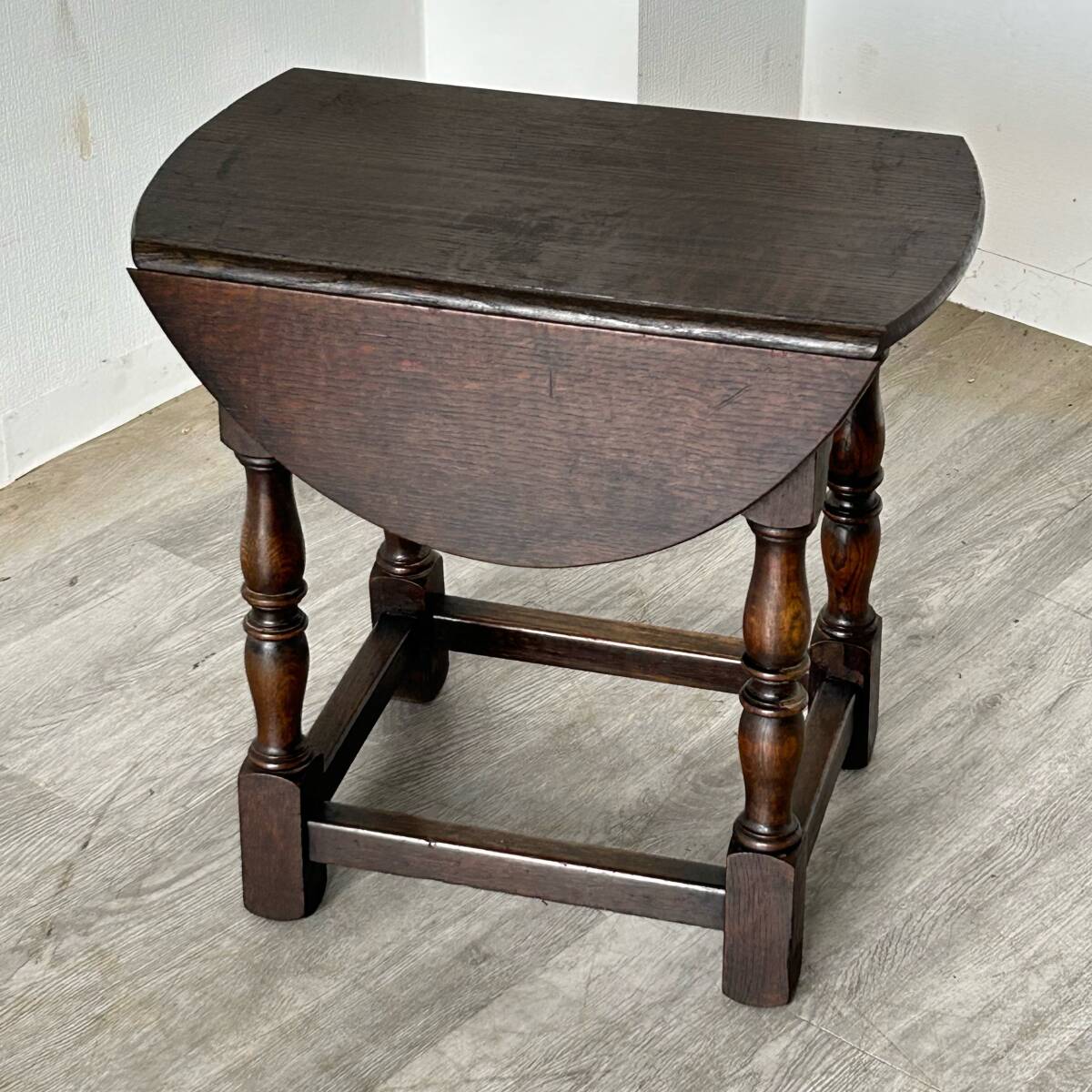 イギリス アンティーク 家具 フリップトップテーブル イギリス