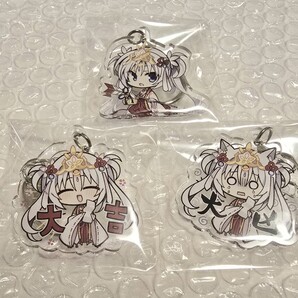 C105 ゆずソフト 千恋万花 アクキー 朝武 芳乃 セット