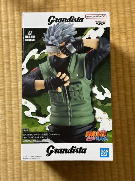 未開封 送料無料NARUTO-ナルト- 疾風伝 Grandista HATAKE KAKASHI カカシ フィギュア カカシ先生