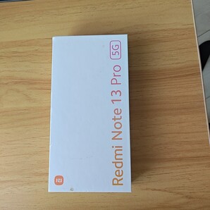 Redmi Note 13 Pro 5G XIG05 6.7インチ メモリー8GB ストレージ256GB ミッドナイトブラック