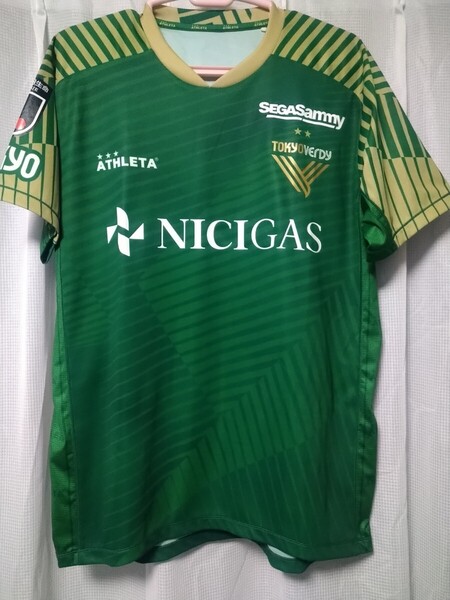 美品 東京ヴェルディ2022シーズンユニフォーム 杉本竜士 Jリーグ 元町田ゼルビア 名古屋グランパス 横浜F・マリノス 横浜FC ザスパ群馬