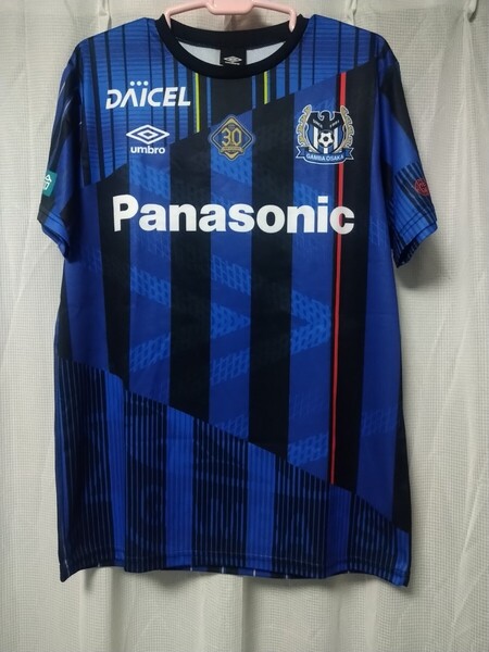 良品 ガンバ大阪 30周年記念 ユニフォームTシャツ アンブロ 限定シャツ 限定ユニフォーム Jリーグ Panasonic