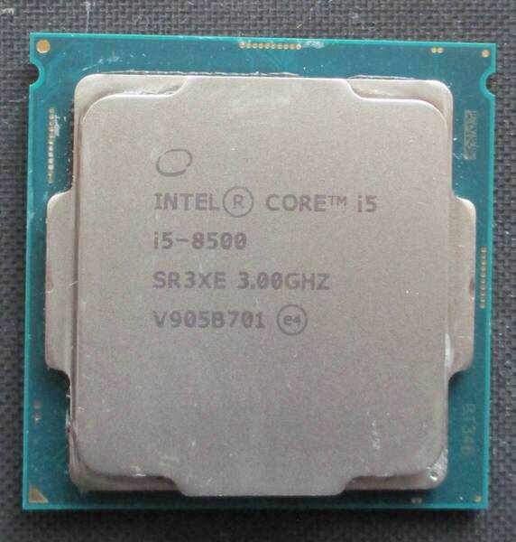 インテル Core i5-8500 プロセッサー 9M キャッシュ、最大 4.10 GHz (BIOS起動確認済中古品)