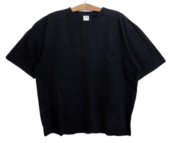 USA製 CAMBER キャンバー 302 マックスウェイト ポケット Tシャツ XXLサイズ ブラック 8oz ヘビーウエイト