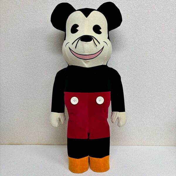 正規品 美品 メディコムトイ ベアブリック 1000% 着ぐるみ ビンテージ ミッキーマウス BE@RBRICK WORLD WIDE TOUR2 MICKEY MOUSE WWT2