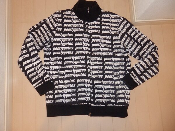 認識タグ有★PEARLY GATES パーリーゲイツ★人気 ダブルジップジャケット 2020年モデル PG柄★サイズ5 L