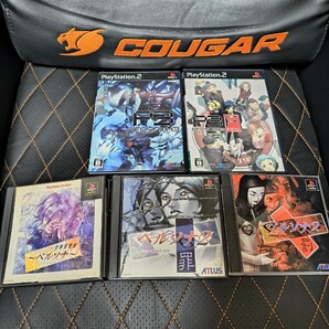 即決!SONY PS アトラス 初期ペルソナ5本セット!送料無料!若干訳あり