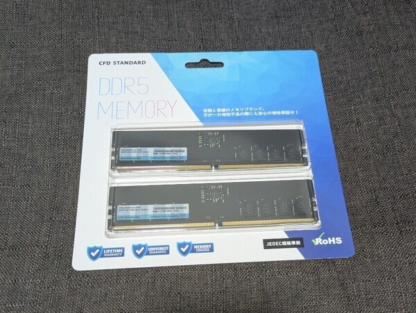 CFD デスクトップ用メモリ DDR5-5200 16GB 2枚 32GB 新品