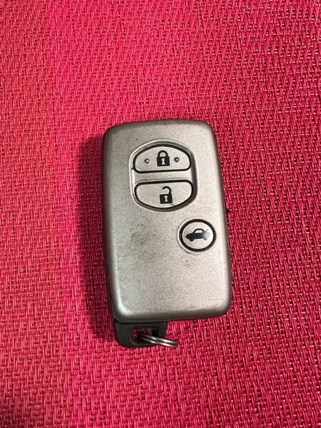 トヨタ純正 キーレス 271451-0310 GRS200 GRS202 GRS204 200系 クラウン マジェスタ マークX 3ボタン スマートキー リモコン(4)