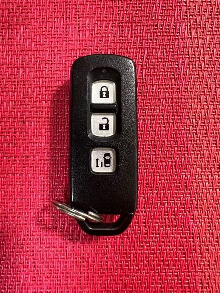 送料込 HONDA ホンダ純正 JF1 JF2 N-BOX Nボックス 片側電動スライドドア 007YUUL0754 3ボタン スマートキー キーレス リモコン (80)