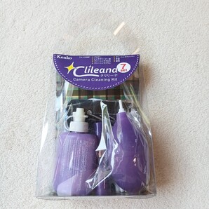 未使用品 クリリーナ 7点セット カメラクリーニングキット ケンコー・トキナー パープル カメラ Clileana ブロアー 送料無料 M5