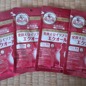 【送料無料】小林製薬 サプリメント サプリ 発酵大豆イソフラボン エクオール 命の母 30日分 4袋