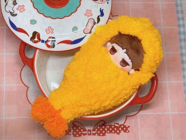 ぬいぐるみ用 着ぐるみ エビフライ 20cmサイズ ぬい服 着せ替え 海老フライ