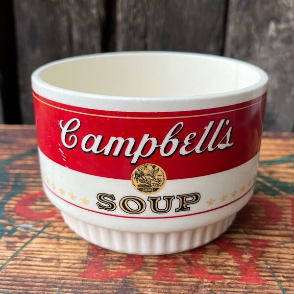 【USA vintage】Campbell’s Soup cup キャンベル スープ カップ 陶器 アメリカ ビンテージ