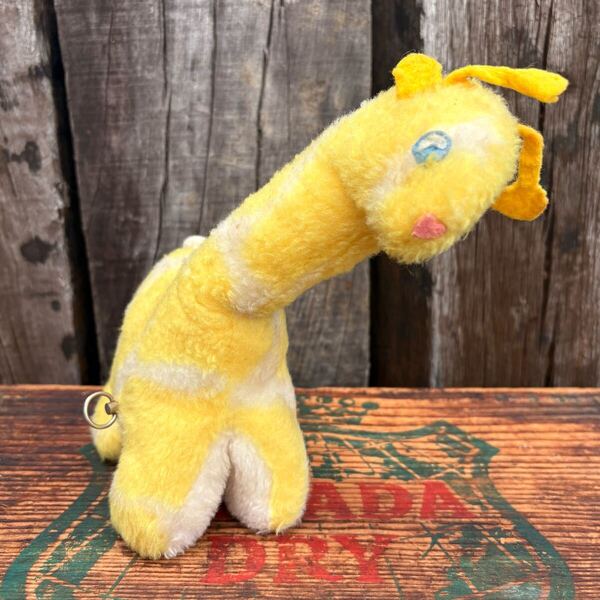 【1970s-1980s USA vintage】Eden toys giraffe orgel plush キリン オルゴール ぬいぐるみ アメリカ ビンテージ