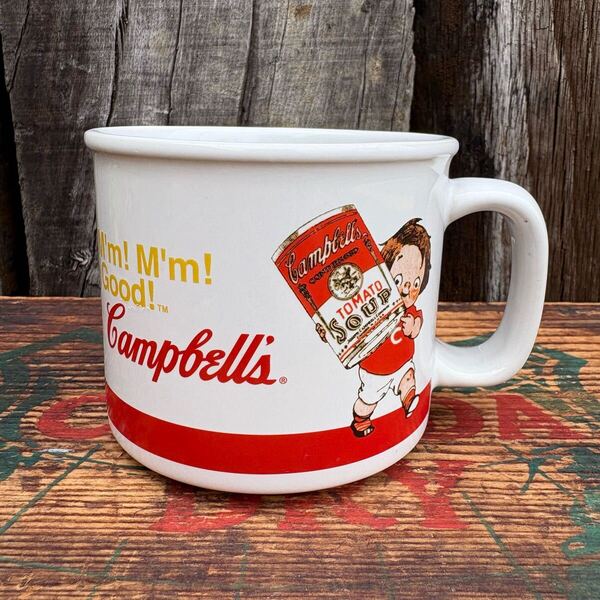 【2004】Campbell soup mug cup キャンベル スープマグ マグカップ