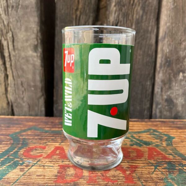 【USA vintage】7 UP The Uncola Glass セブンアップ グラス タンブラー アンカーホッキング アメリカ ビンテージ