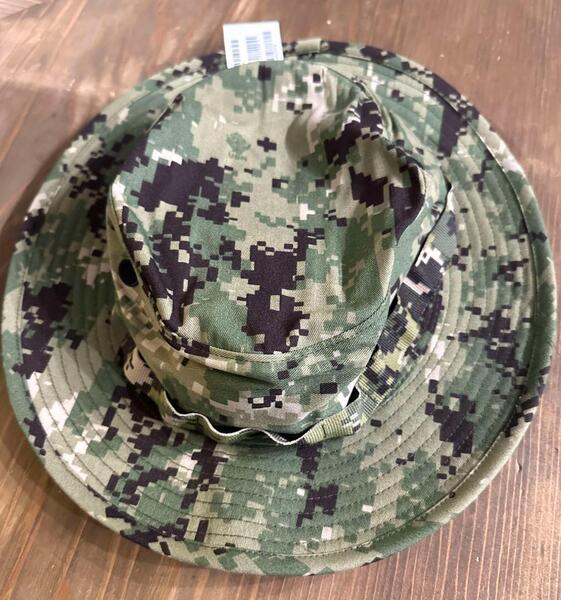 米軍 放出品 US NAVY TYPE III NWU ウッドランド ブーニー ハット サイズ XL