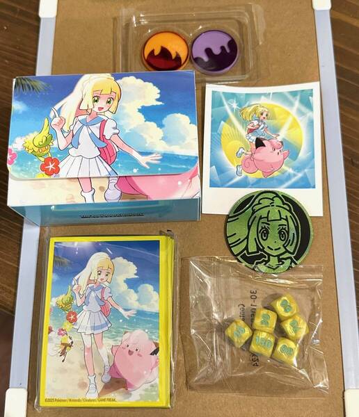 ポケモン リーリエ ピッピ スリーブ, デッキボックス, ジャンボ コイン