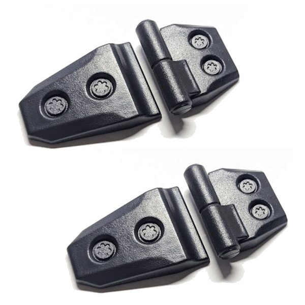 簡単ドレスアップ ダミードアヒンジ ダミーヒンジ2個 ジムニーやアトレーやハイゼットカーゴ等に jeepスタイル アウターヒンジ ボンネット