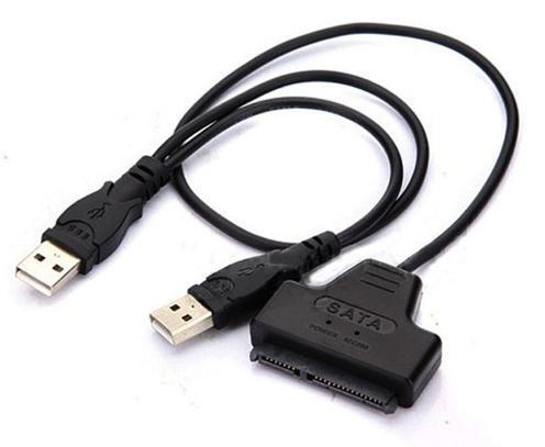2.5 HDD / SSD ケーブル 2WAY SATA接続 USB2.0/1.1対応 【新品】