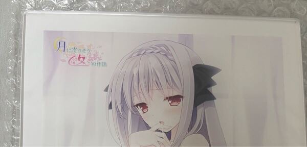 月に寄りそう乙女の作法 桜小路ルナ ルナ様 あみあみ限定 アクリルキャラクタープレート A5サイズ