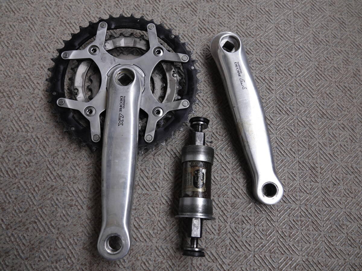 Shimano Deore LX FC-M572 Mountain Bike Crankset 3x9 Speed