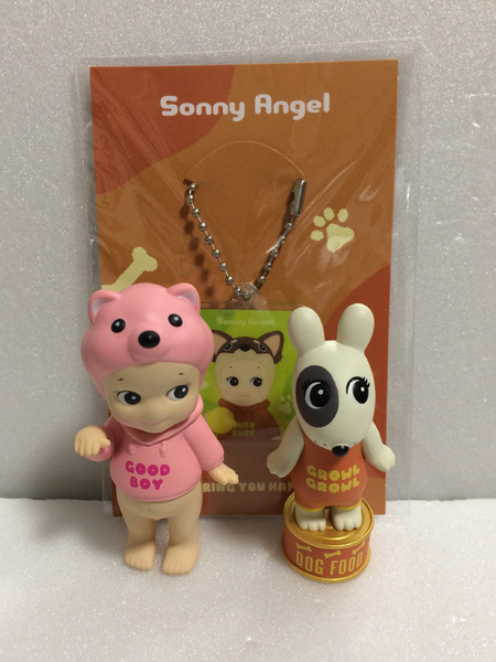 ソニーエンジェル ドッグタイム シークレット ロビー & ラッキー ポメラニアン ピンク セット Sonny Angel Dog Time Secret & Lucky