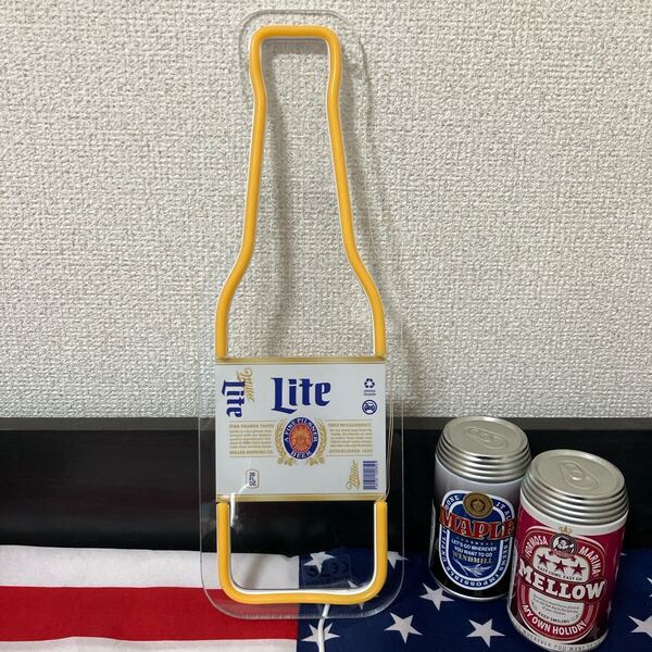 MILLER LITE ミラーライト ビール ネオンサイン 看板 アメリカン雑貨