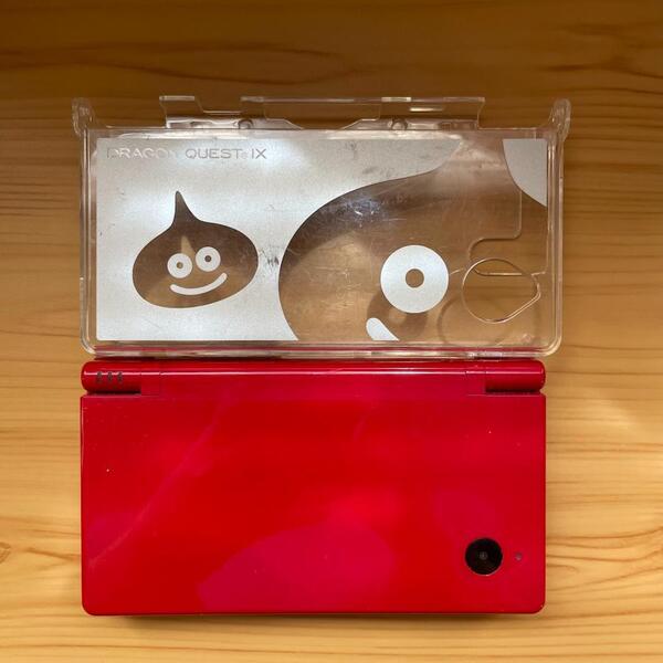 ニンテンドーDSi 本体 赤 レッド 任天堂 中古 動作確認済み ドラゴンクエストカバー 送料無料