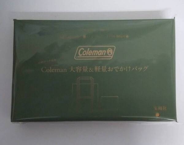 リンネル 2025年 5月号 【付録】 Coleman 大容量&軽量おでかけバッグ