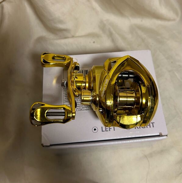 新品未使用品!キャストリール ビリングズGD200ドラグ6+1MAX DRAG8Kg左ハンドル ハイギア ベイトリール