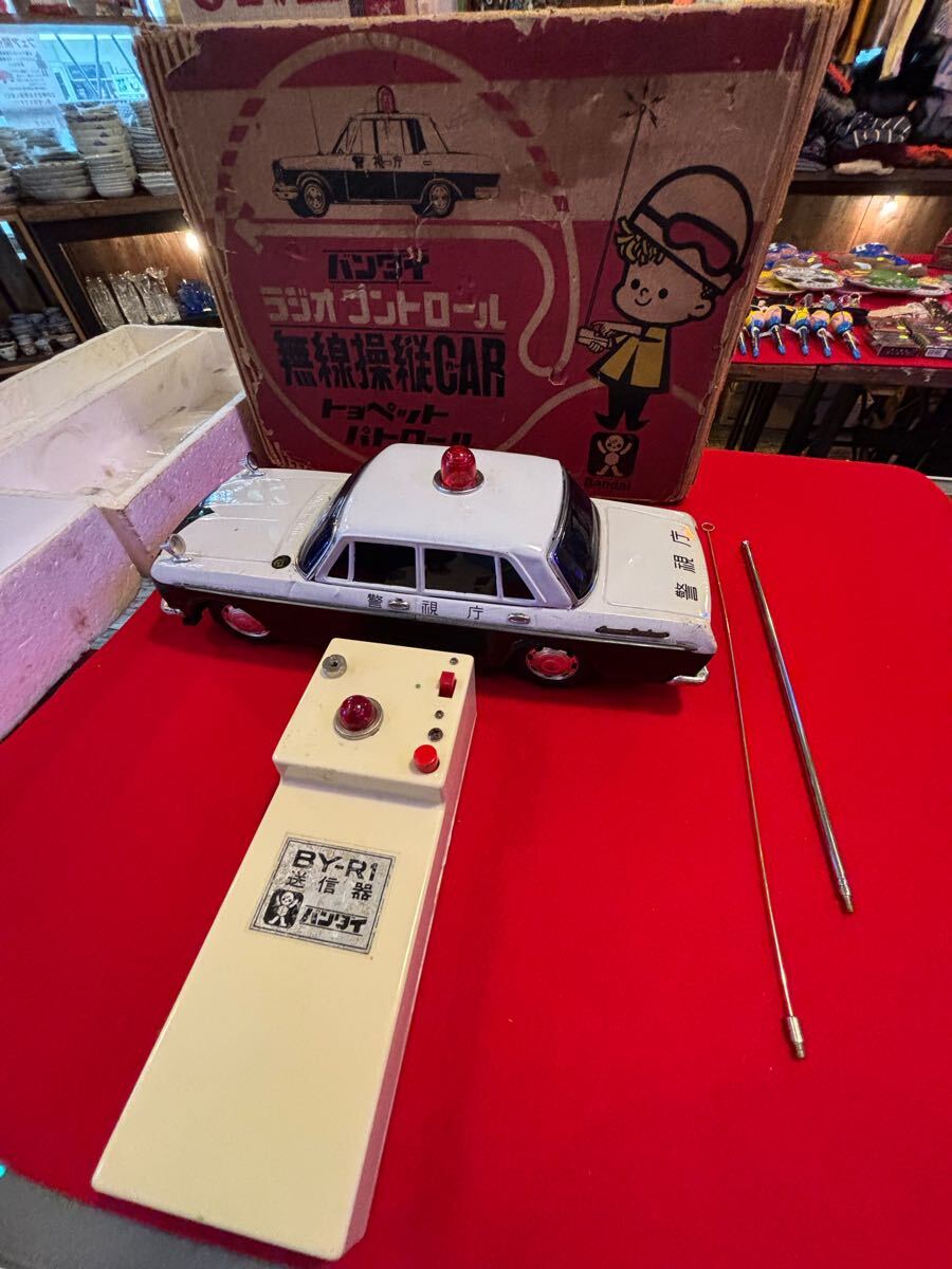 昭和40年代初期 バンダイ ラジオコントロール無線操縦CAR