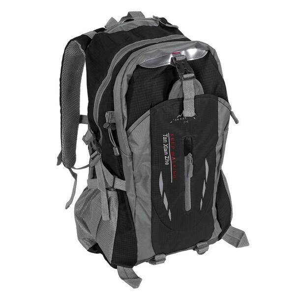 大容量 登山用 アウトドア バックパック ブラック リュック スポーツ キャンプ