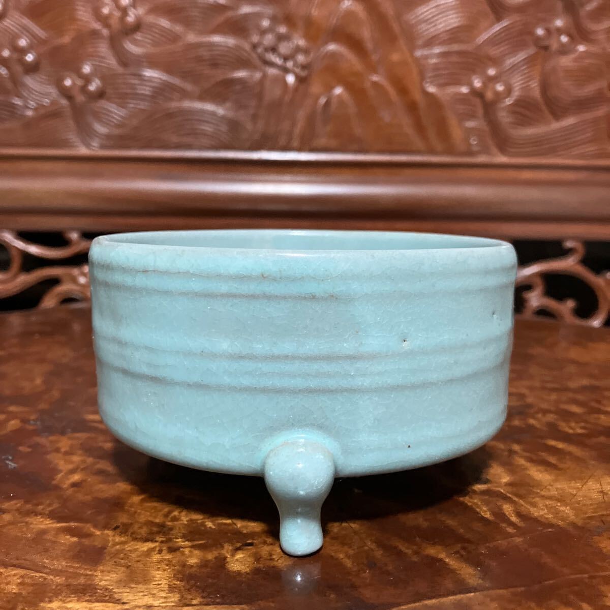 旧家蔵出 宋時代汝窯 の磁器·窯壺・置物・書道・茶道具・文房具・賞物・陶芸 旧家蔵出 宋時代汝窯 の磁器·窯壺・置物・書道・茶道具・文房具