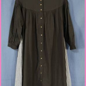 WH‐1‐3春夏秋☆新品☆送料込み☆即決☆ナチュラル系☆2WAY☆綿麻混☆M~Lサイズ☆ワンピース☆黒と白×黒☆